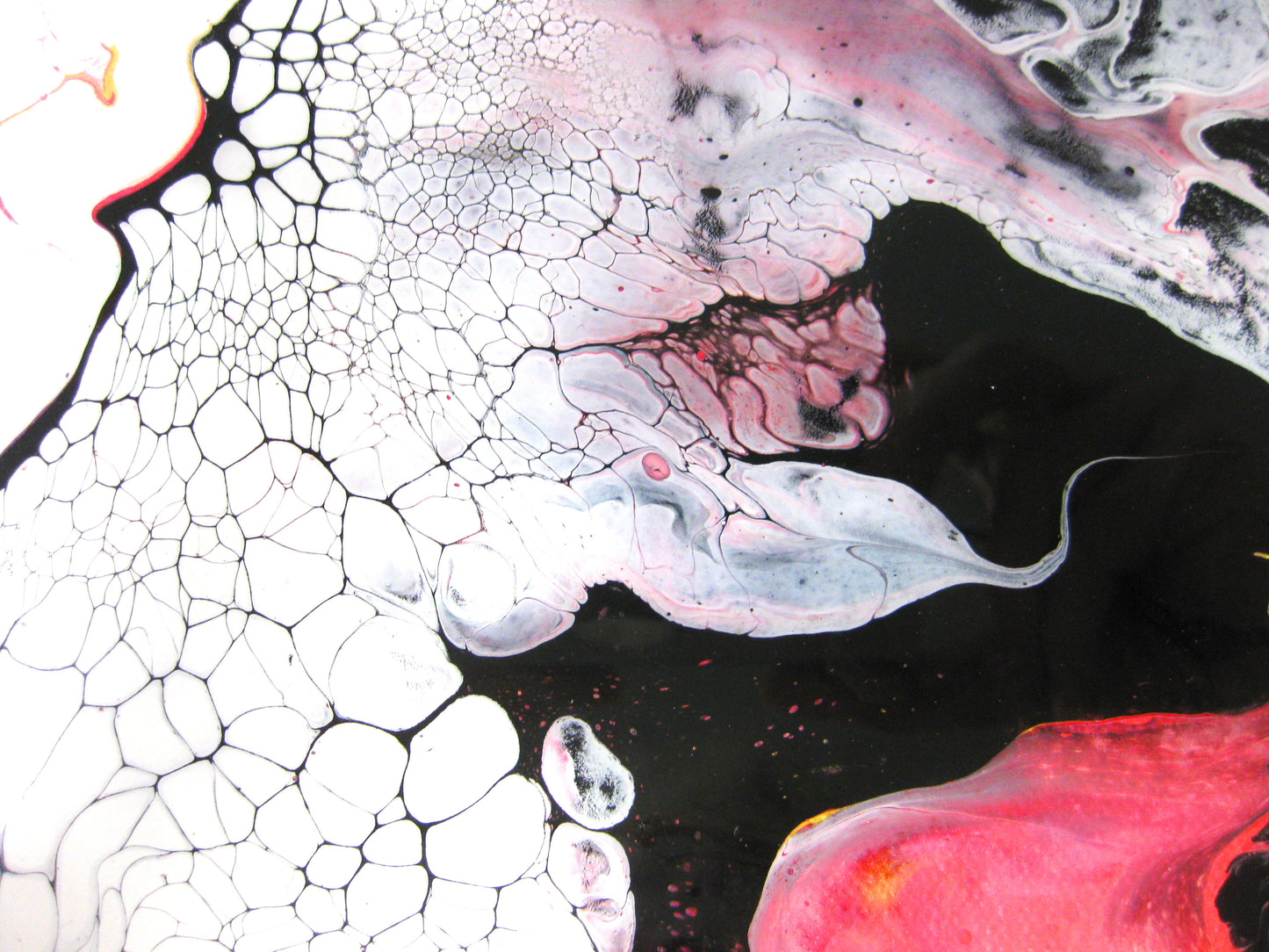 "Chantilly Lace" - 16" by 20" Acrylic Painting
