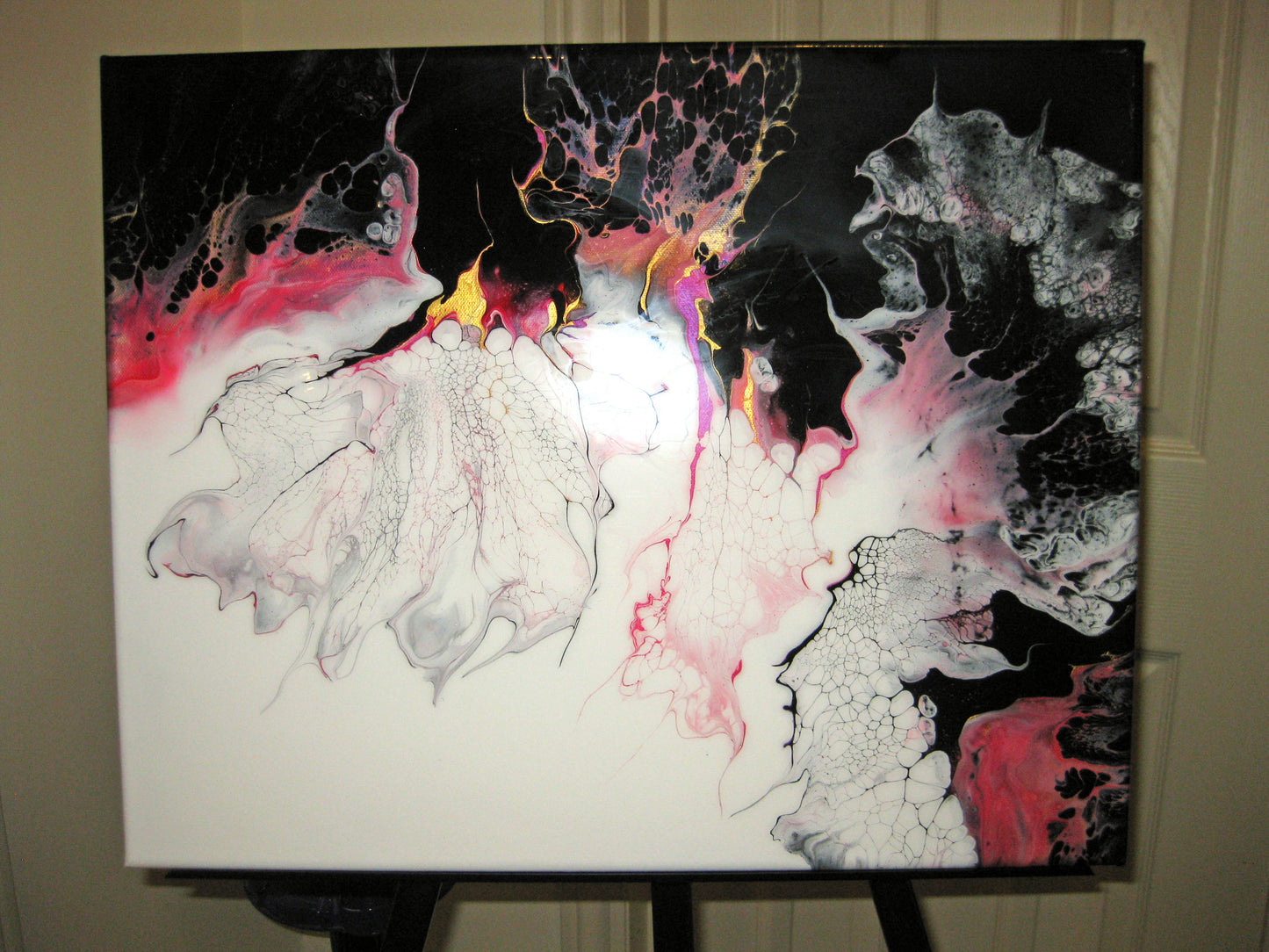 "Chantilly Lace" - 16" by 20" Acrylic Painting