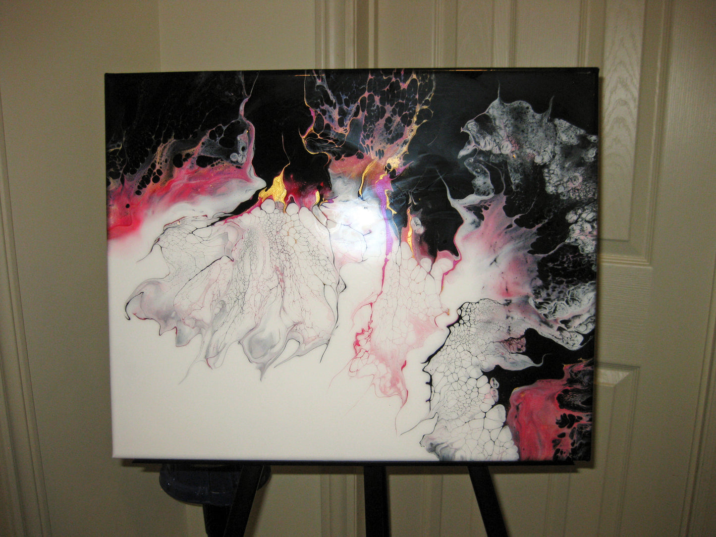 "Chantilly Lace" - 16" by 20" Acrylic Painting
