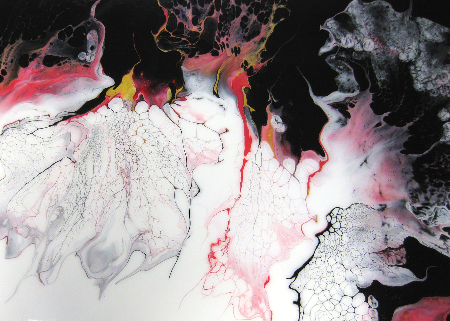"Chantilly Lace" - 16" by 20" Acrylic Painting