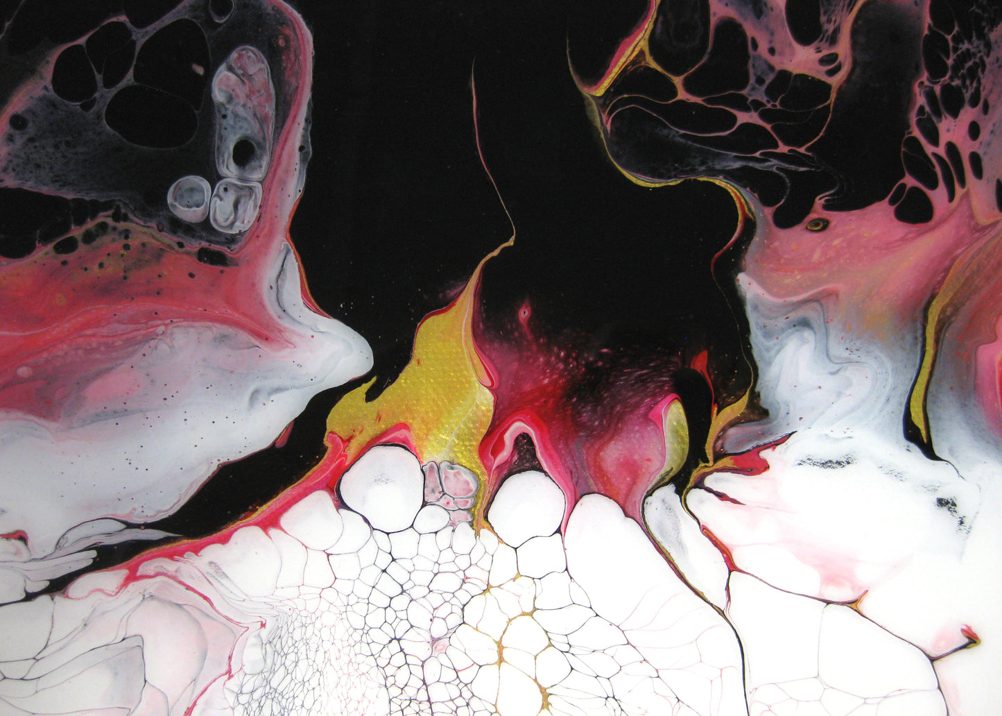 "Chantilly Lace" - 16" by 20" Acrylic Painting