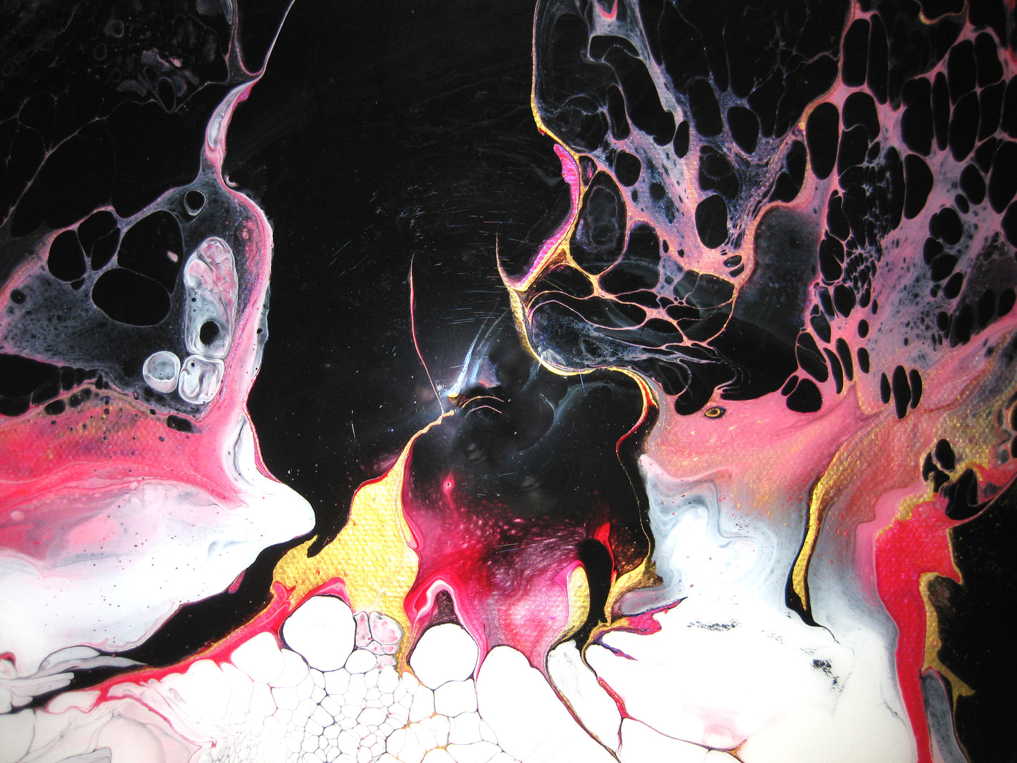 "Chantilly Lace" - 16" by 20" Acrylic Painting