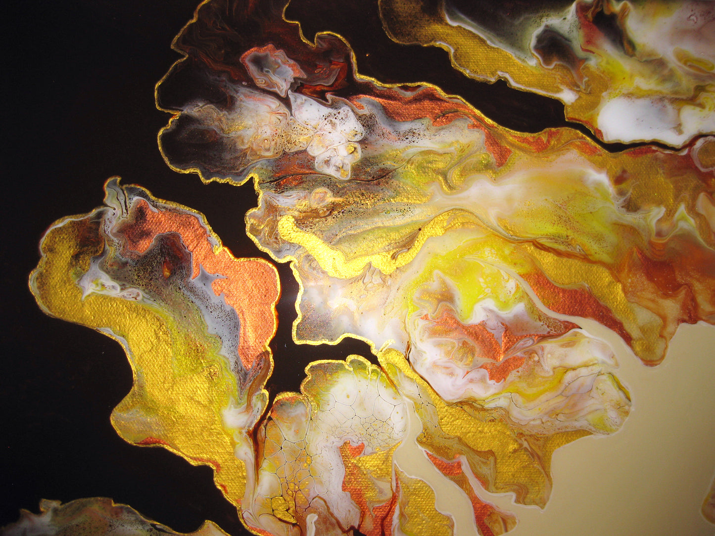 "Colours of Autumn" - 20" by 20" Acrylic Painting