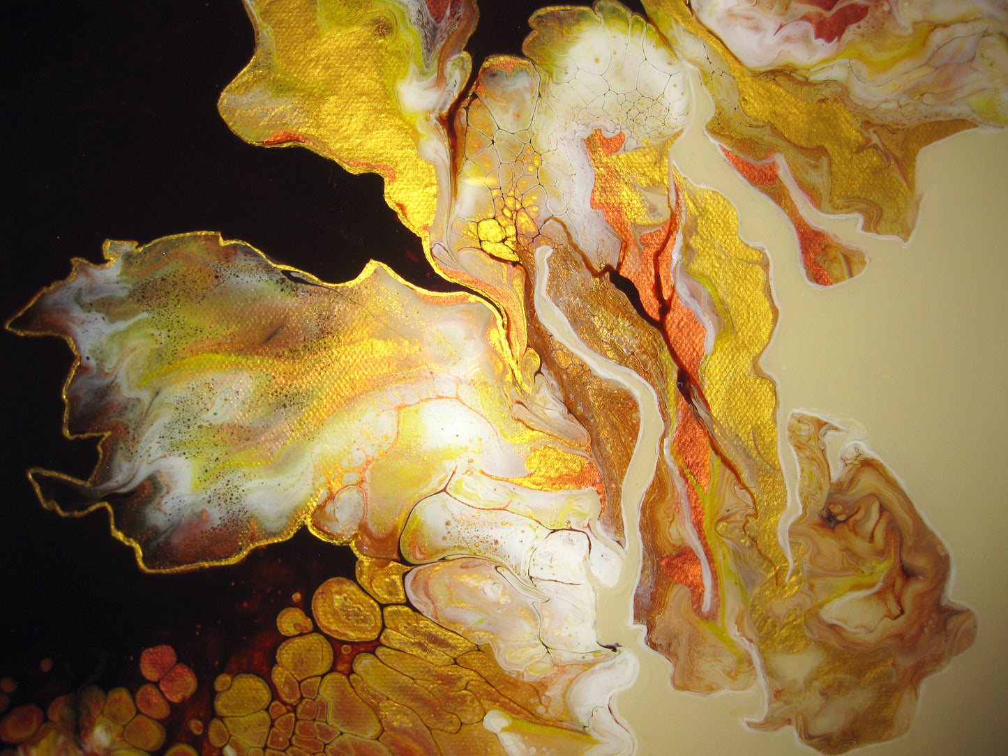 "Colours of Autumn" - 20" by 20" Acrylic Painting