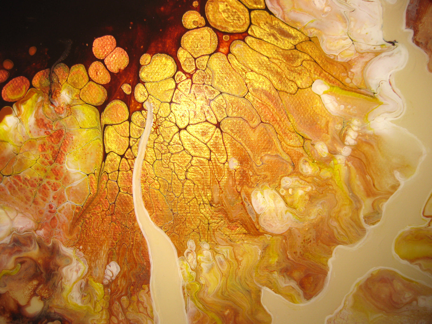 "Colours of Autumn" - 20" by 20" Acrylic Painting