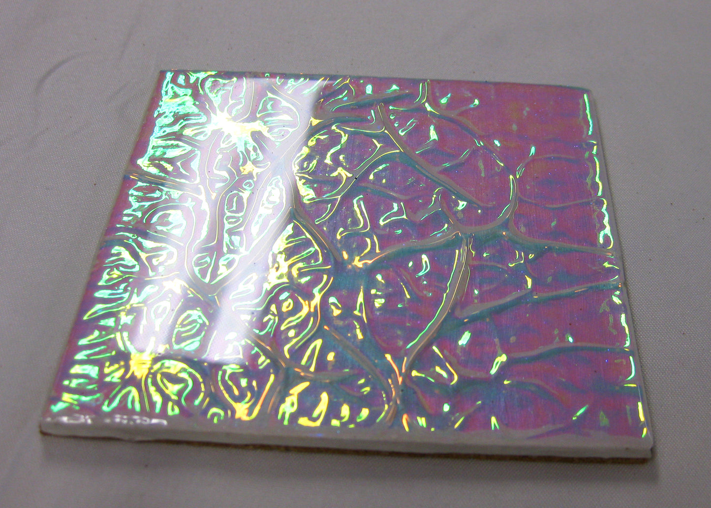 Coasters - Holographic Collection - "Aurora" - Square set of 4