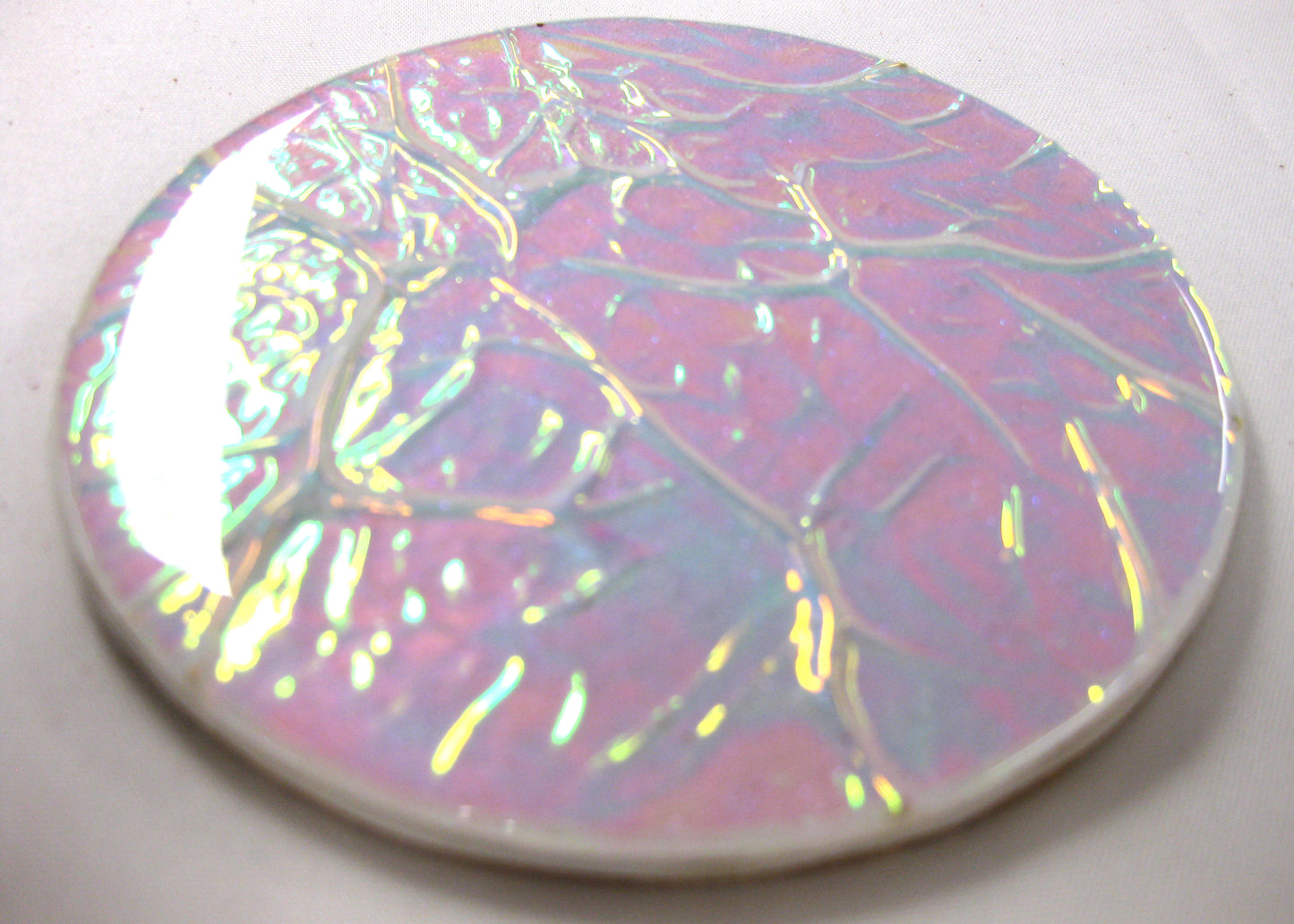 Coasters - Holographic Collection - "Aurora" - Round set of 4
