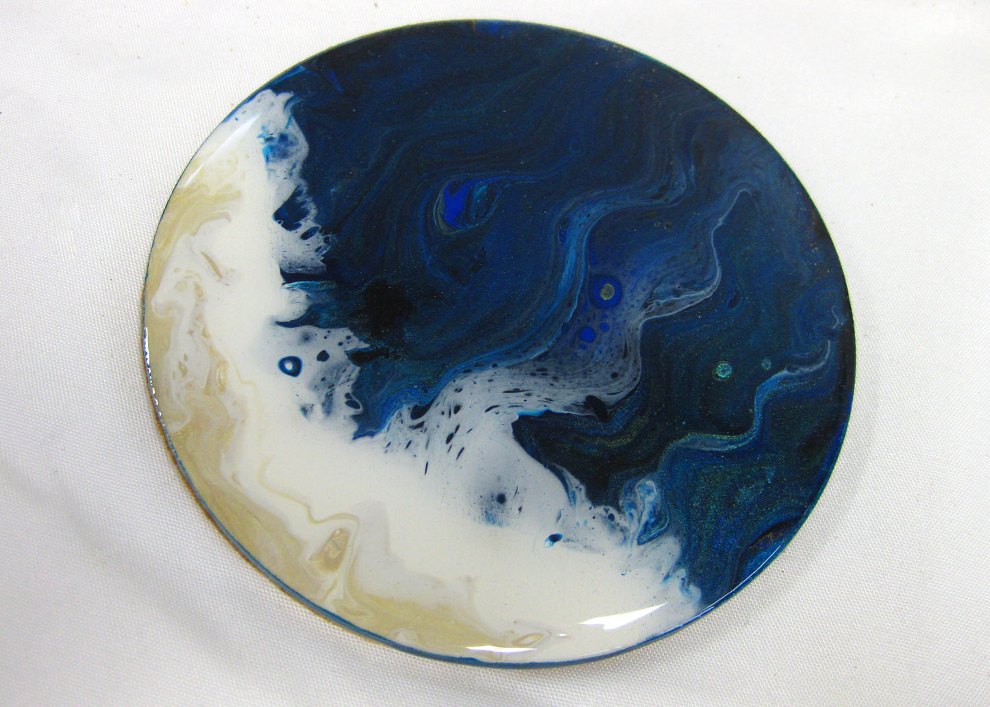 Coasters - Coastal Theme - Round set of 4