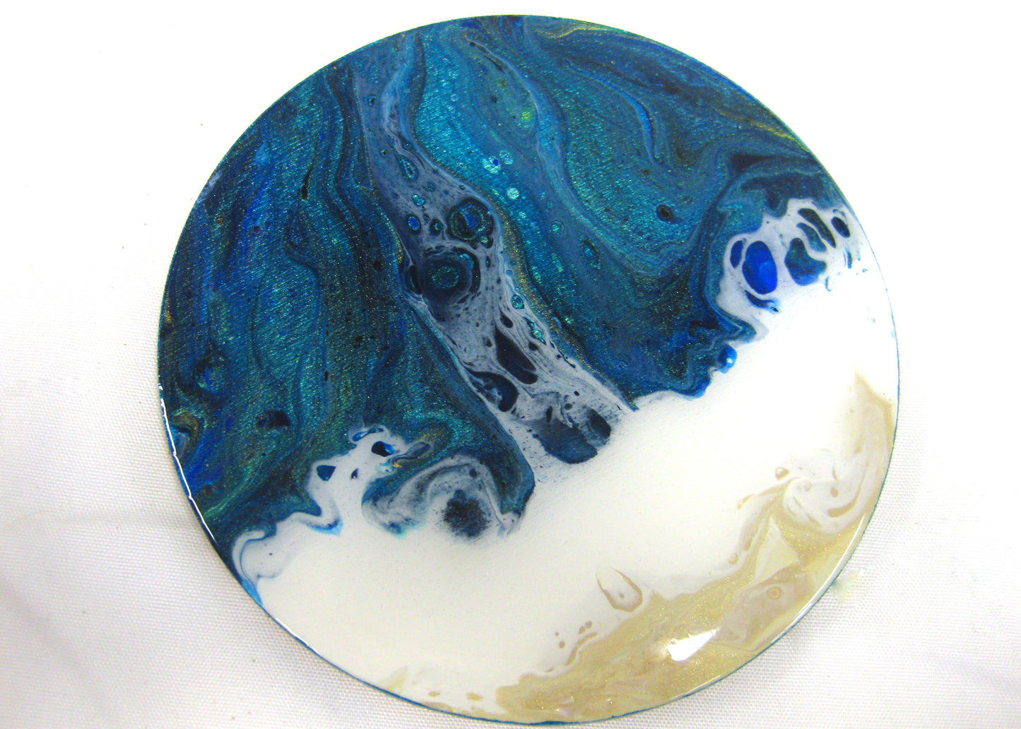 Coasters - Coastal Theme - Round set of 4