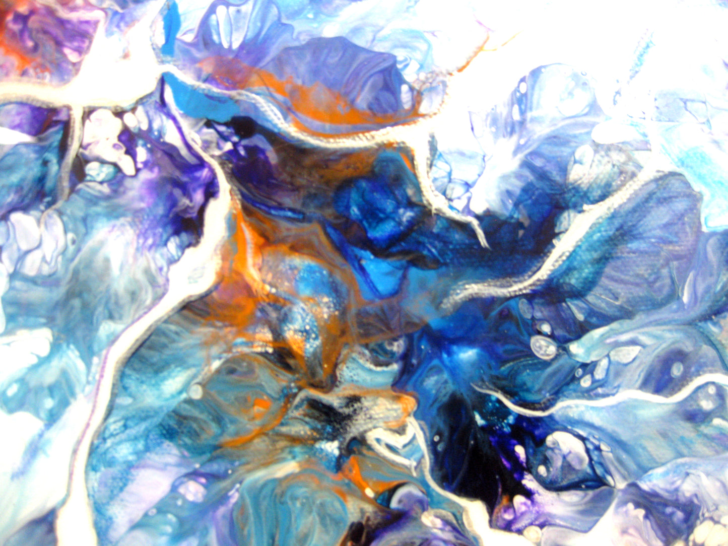 "Every Cloud Has a Silver Lining" - 20" by 20" Acrylic Painting