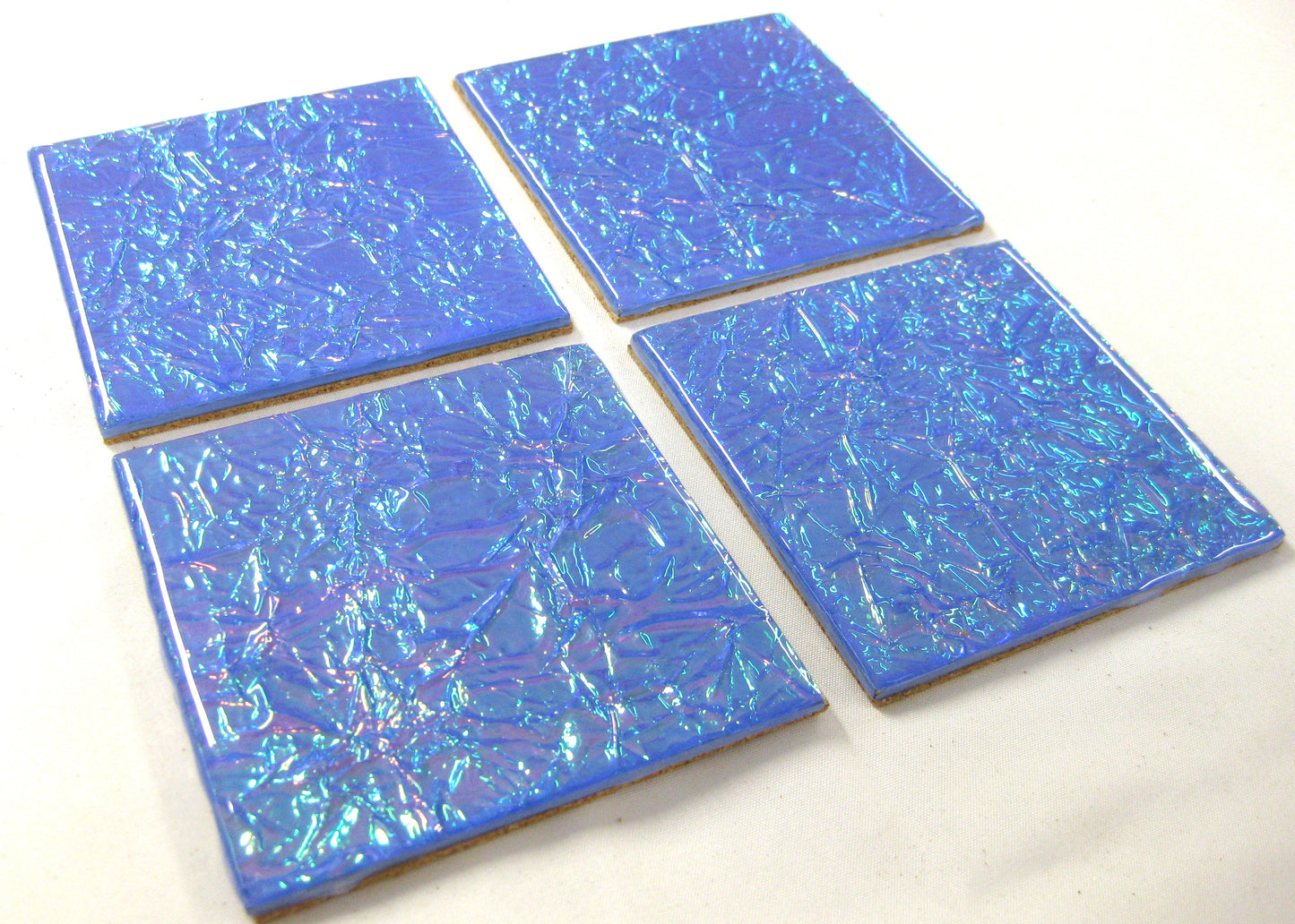 Coasters - Holographic Collection - "Krista's Eyes" - Square set of 4