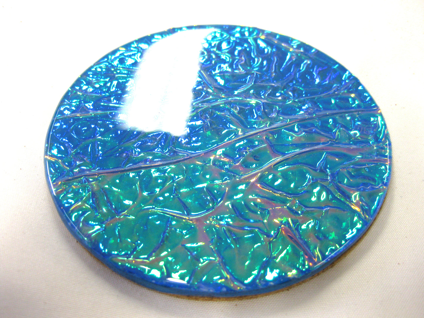 Coasters - Holographic Collection - "Mother of Pearl" -  Round set of 4