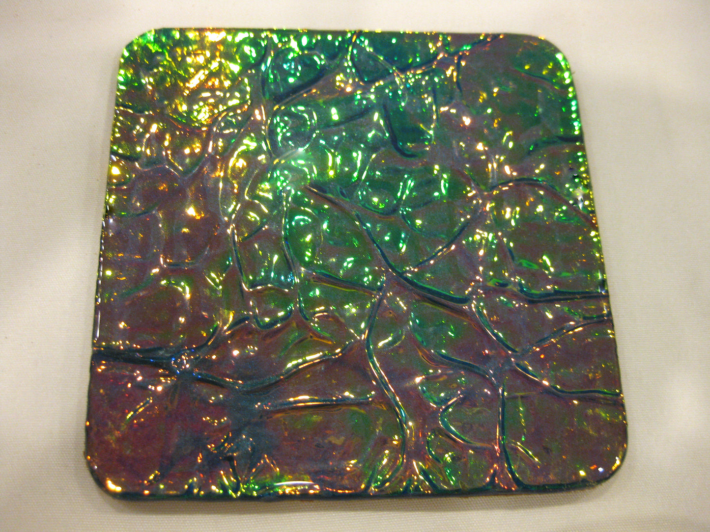Coasters - Holographic Collection - "Waterfall" - Square set of 4