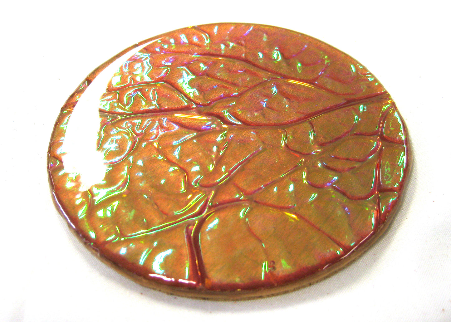 Coasters - Holographic Collection - "Watermelon" - Round set of 4