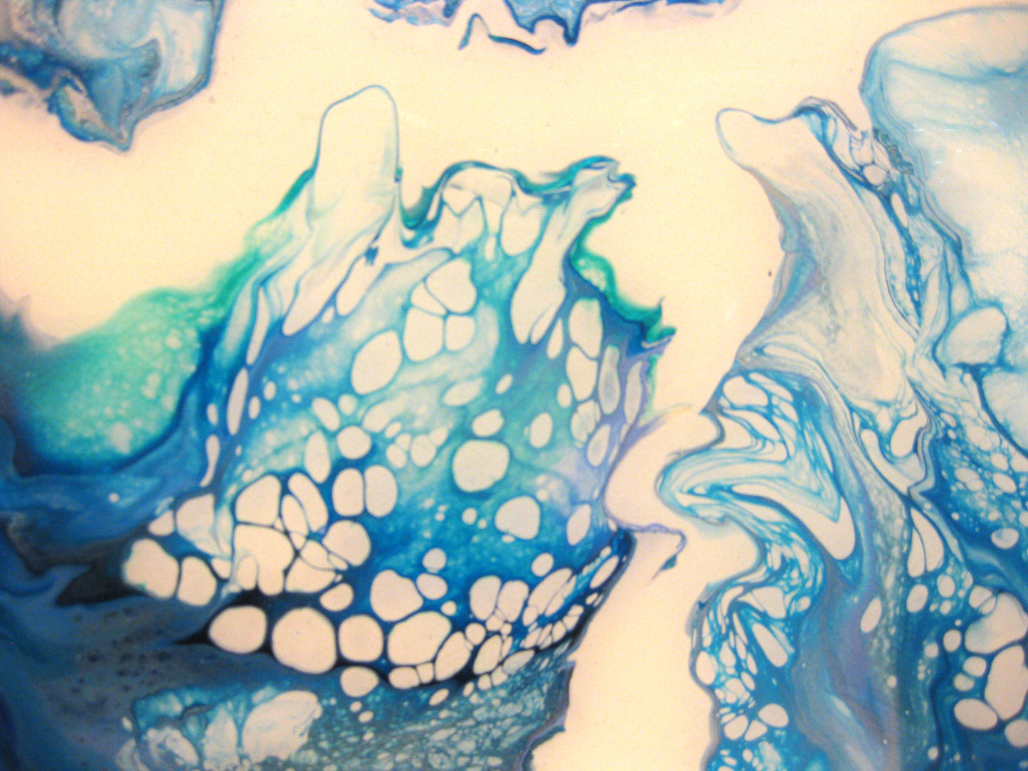 "Waves of Blue" 20" by 24" Acrylic Painting